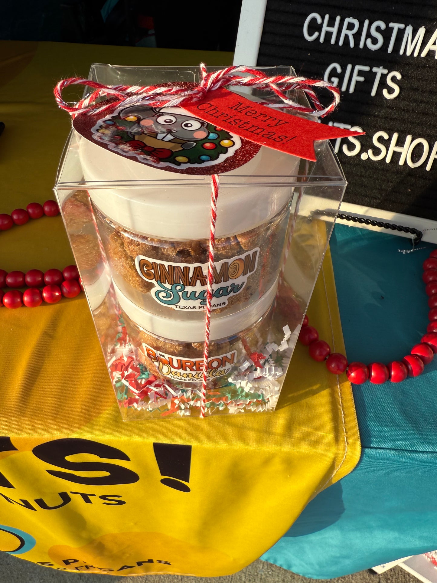 Candied Pecan Gift Jar