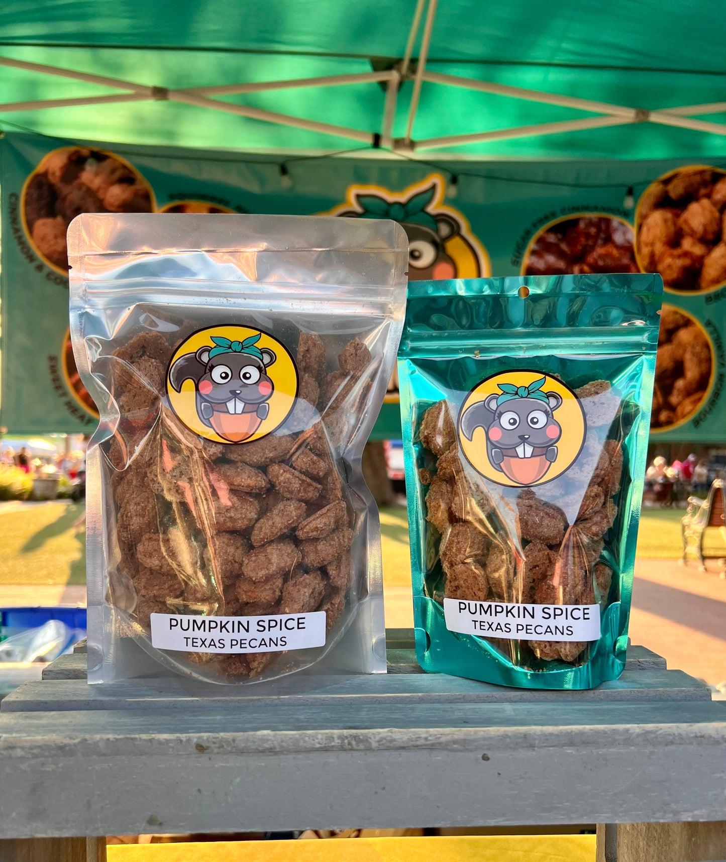 Pumpkin Spice Candied Pecans