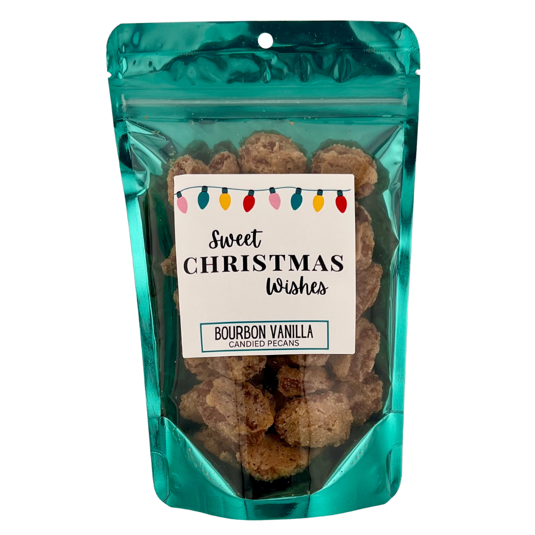 Bourbon Vanilla Candied Pecans