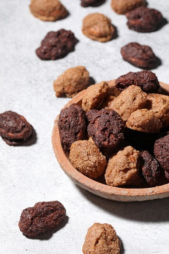 Combo Cinnamon & Cocoa Candied Pecans