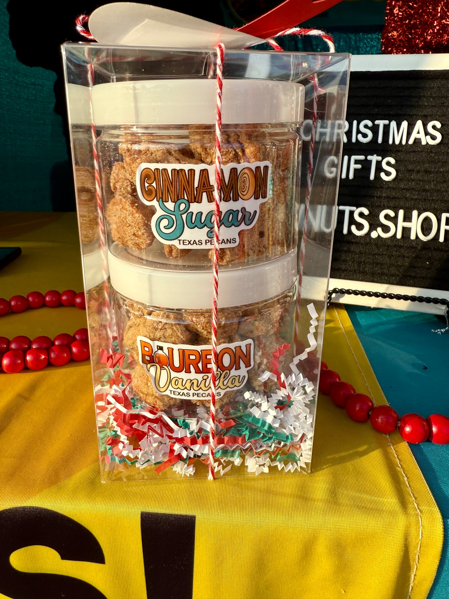 Candied Pecan Gift Jar