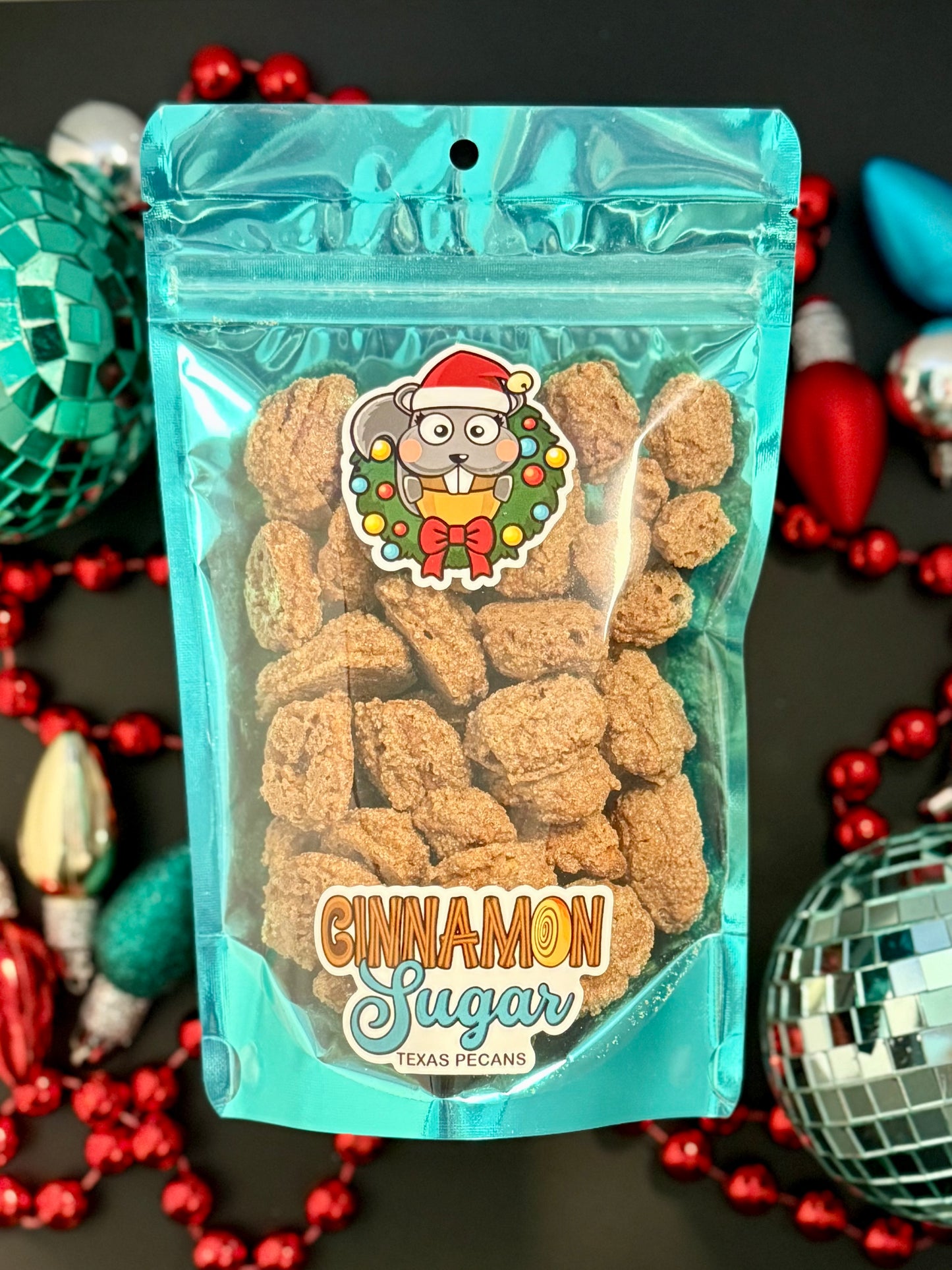 Cinnamon Sugar Candied Pecans